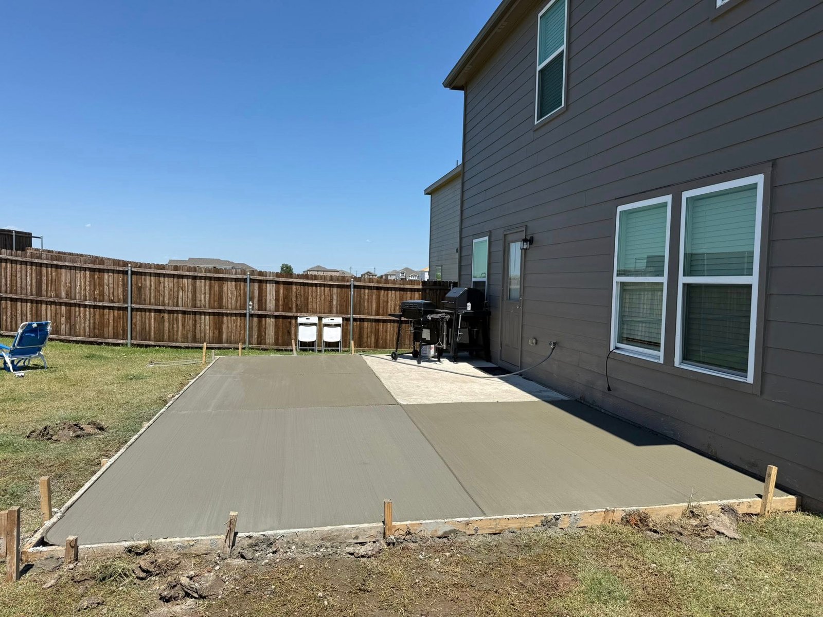 Custom Concrete Patio